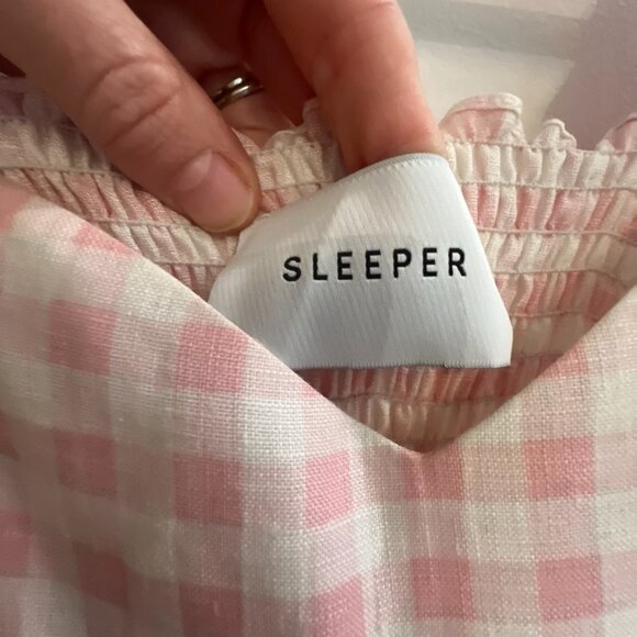 Sleeper Picnic Dress in Pink Gingham - Picture 11 of 12